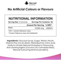 New Leaf Biotin Gummies